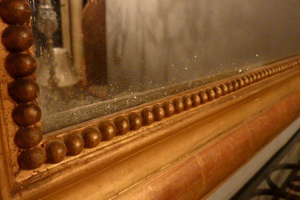 Sparkly mercury mirror